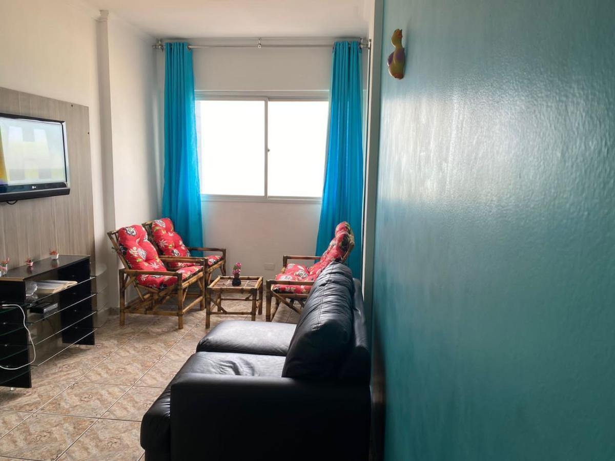 Apartamento Na Praia Grande - Aviacao Luaran gambar